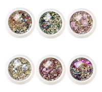 Paillettes À Ongles Papillon Vibrantes Pour Nail Art 3d Et Bricolage - Sans Dégâts, Sans Danger Pour La Peau, Faciles À Appliquer Et À Retirer !
