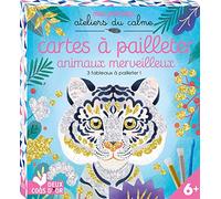 Paillettes animaux merveilleux - mini-boite avec accessoires
