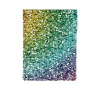 Paillettes Arc-en-Ciel de Luxe,Housse en Cuir synthétique pour Ordinateur Portable, Sacoche pour Ordinateur Portable, Sacoche pour Tablette