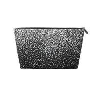 Paillettes argentées Brillantes, Trousse de Toilette Trousse de Maquillage Sac à cosmétiques Trousse de Toilette de Voyage Portable