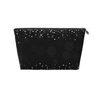 Paillettes argentées Brillantes, Trousse de Toilette Trousse de Maquillage Sac à cosmétiques Trousse de Toilette de Voyage Portable