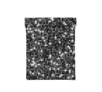 Paillettes argentées Noires, Motif élégant Scintillant, Sac de Rangement pour Femmes, Portefeuille supérieur à Presser, Petit Porte-Monnaie, Pochette de Changement