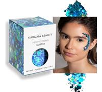 Paillettes Chunky en Rêves de Sirène // Karizma Beauty Festival Glitter Face Glitter Body Hair Cosmetic 30g