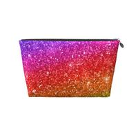 Paillettes colorées, Trousse de Toilette Trousse de Maquillage Sac à cosmétiques Trousse de Toilette de Voyage Portable
