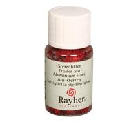 Paillettes / Confettis Étoile Ø 3mm Rouge - Rayher