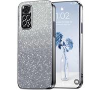 Paillettes Coque Pour Xiaomi Redmi Note 11 4g / Redmi Note 11s 4g - Étui Transparente Glitter Dessin Élégant Souple Ultra Fine Fille Femme Légère Antichoc Housse (Gris)[Car783856]
