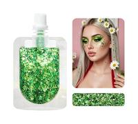 Paillettes Corporelles - Sequins scintillants de maquillage - Visage avec des Paillettes | Pour Les Vacances, Le Carnaval, Le Maquillage, La Musique, Les Concerts, Les Bals De Promo, Les Soirées Et Le