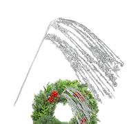Paillettes d'arbre de Noël | Bâtons de pin étincelants de 24 pouces |, brindilles et branches décoratives pour petits vases, fêtes de mariage et médiators pour arbres de Noël | Decor