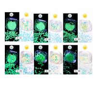 Paillettes d'argile souple phosphorescentes pour résine époxy, loisirs créatifs, remplissage de résine