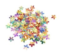Paillettes De Fleurs 50G, Fleur Tridimensionnelle À Cinq Pétales, Paillettes En Forme De Fleur, Paillettes Dorées Avec Trous, Accessoires De Couture, Décoration Diy