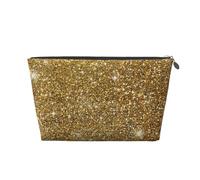 Paillettes d'or Scintillantes Scintillantes Scintillantes, Trousse de Toilette Trousse de Maquillage Sac à cosmétiques Trousse de Toilette de Voyage Portable