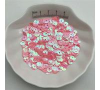 Paillettes en PVC pour vêtements, chapeaux, chaussures, loisirs créatifs, accessoires faits main, 10 g, 4 mm, 5 mm, 6 mm, 8 mm, 10 mm, rose AB, 1 500 pièces