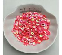 Paillettes en PVC pour vêtements, chapeaux, chaussures, loisirs créatifs pour enfants, 10 g, 4 mm, 5 mm, 6 mm, 8 mm, 10 mm, 1 500 pièces, couleur melon AB.