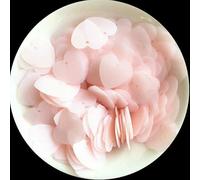 Paillettes en PVC rose mat transparent, 30 g/lot, formes assorties, pour couture, mariage, loisirs créatifs, vêtements pour enfants et femmes - 13.0mm, forme cœur mat