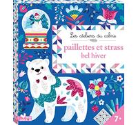 Paillettes et strass bel hiver - boîte avec accessoires