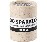 Paillettes fines biodégradables - Argenté - 10 gr