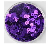 paillettes, For Crafting and Sewing Multicolor 2-6mm(Dark Purple,6mm)