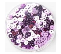 paillettes, For Crafting and Sewing Multicolor 2-6mm(Light Purple,6mm)