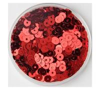 paillettes, For Crafting and Sewing Multicolor 2-6mm(Red,3mm)