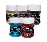 PAILLETTES GLITTERS ANTHRACITE pour toutes vos peintures intérieures et compatibles également dans vernis, cires, colles, joints, badigeons...(existe en 14 teintes)