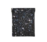 Paillettes imprimées Galaxie, Pas de Vraies Paillettes., Sac de Rangement pour Femmes, Portefeuille supérieur à Presser, Petit Porte-Monnaie, Pochette de Changement