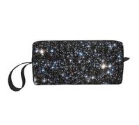 Paillettes imprimées Galaxie, Pas de Vraies Paillettes., Trousse de Maquillage Trousse à cosmétiques Trousse de Toilette de Voyage Portable Pochette de Maquillage