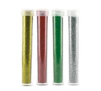 Paillettes - MegaCrea DIY - Lot de 4 tubes - Multicolore - 3,5 g par tube - Expédié de France