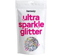 Paillettes mélangées argentées holographiques ultra scintillantes pour ongles visage festival Noël Halloween maquillage épaisses fines 100 g/3,5 oz