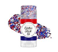 Paillettes patriotiques pour le corps, rouge, blanc, bleu | Paillettes pour cheveux et corps pour femmes et filles, Saint-Valentin, 4 juillet, jour commémoratif, festival, concert, fête