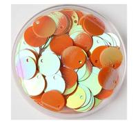 paillettes, Plat rond for l'artisanat et la couture plusieurs tailles multicolore(ABorange,10mm 10g 240pcs)