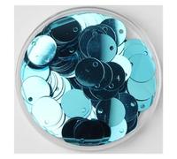 paillettes, Plat rond for l'artisanat et la couture plusieurs tailles multicolore(Light blue,10mm 10g 240pcs)