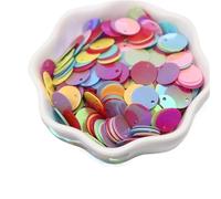 Paillettes Pour couture Paillettes rondes plates en PVC de grande taille (10, 15, 20, 25, 30 mm) for la couture, les loisirs créatifs et confection vêtements(Ab mix,20mm20g180pcs)