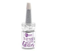 Paillettes pour la peau Argenté Flacon 7 ml