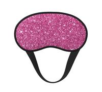 Paillettes roses scintillantes,Masques de sommeil occultants, cache-yeux couvrants, masques de sommeil anti-lumière