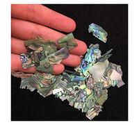 Paillettes Shell, Tranches de coquille d'ormeau 100g multicolores for l'art des ongles et la décoration en gel(4)