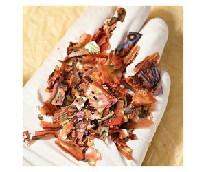 Paillettes Shell, Tranches de coquille d'ormeau Nail Art paillettes décoration accessoires à créer soi-même 1 Pot multicolore PD-0169(PH033)