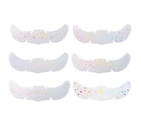 Paillettes taches de rousseur - Tatouage pailleté visage | 6 feuilles papier étanche, éclat durable pour mariage, cosplay, festival, anniversaire ou concert, 15x5,2cm
