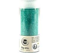 Paillettes - Turquoise - Tube de 9g - Biodégradables - Loisirs créatifs - Carterie