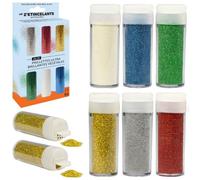 Paillettes Vegetales 6x5 G - 6 Couleurs - Cléopâtre - Loisirs Créatifs