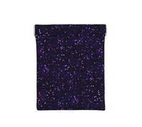 Paillettes Violet améthyste foncé, Sac de Rangement pour Femmes, Portefeuille supérieur à Presser, Petit Porte-Monnaie, Pochette de Changement
