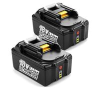 PaillYue Lot de 2 Batteries de Rechange pour Batterie Makita BL1850B 18 V 5,0 Ah Compatible avec perceuse-visseuse Makita DDF482Z DDF484Z DDF485Z DDF487Z DDF489Z DUC353 DUC254Z DUC302Z DUC256Z