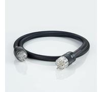 Pailvens HiFi Power Cable,HiFi Power Cord,Shielded Power Cable for Speakers,Subwoofers,Power Amplifiers (1m,Nero)