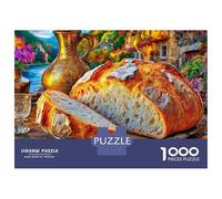 Pain au levain Puzzle 1000 Piece pour Adultes Et Adolescents Âgés De 14 Ans Et Plus, Jeu De Défi Intellectuel Puzzles 70x50cm/1000pcs