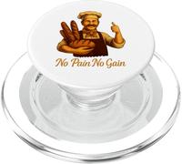 Pain Boulangerie Humour Boulanger pâtissier Boulanger PopSockets PopGrip pour MagSafe