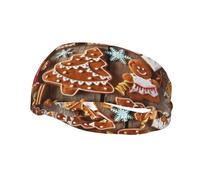 Pain Cookies Imprimer Unisexe-Adulte Sport Bandeau Polyvalent Sport Bandeaux Évacuation de L'humidité Bandeau