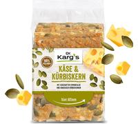 Pain croustillant complet au fromage et aux graines de courge Dr. Kargs végétarien 200g