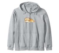 Pain de Chat grillé Mignon Kawaii Kitty Toast Sweat à Capuche