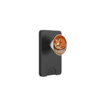 Pain de Chat Orange sur Un Coussin pour Les Amoureux des Chats, propriétaires de Chats PopSockets PopWallet pour MagSafe