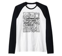 Pain de maïs nourri et thé sucré élevé - Southern Pride Manche Raglan