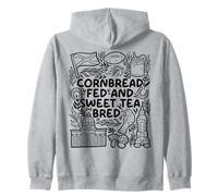 Pain de maïs nourri et thé sucré élevé - Southern Pride Sweat à Capuche